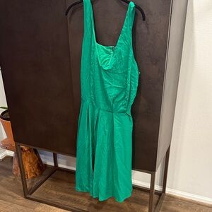Modcloth Vibrant Green Mini Dress